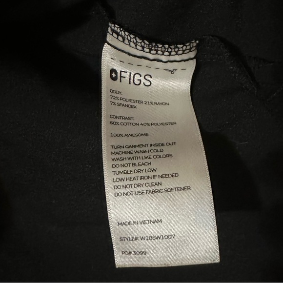 Black figs scrub jacket - Picture 3 of 4